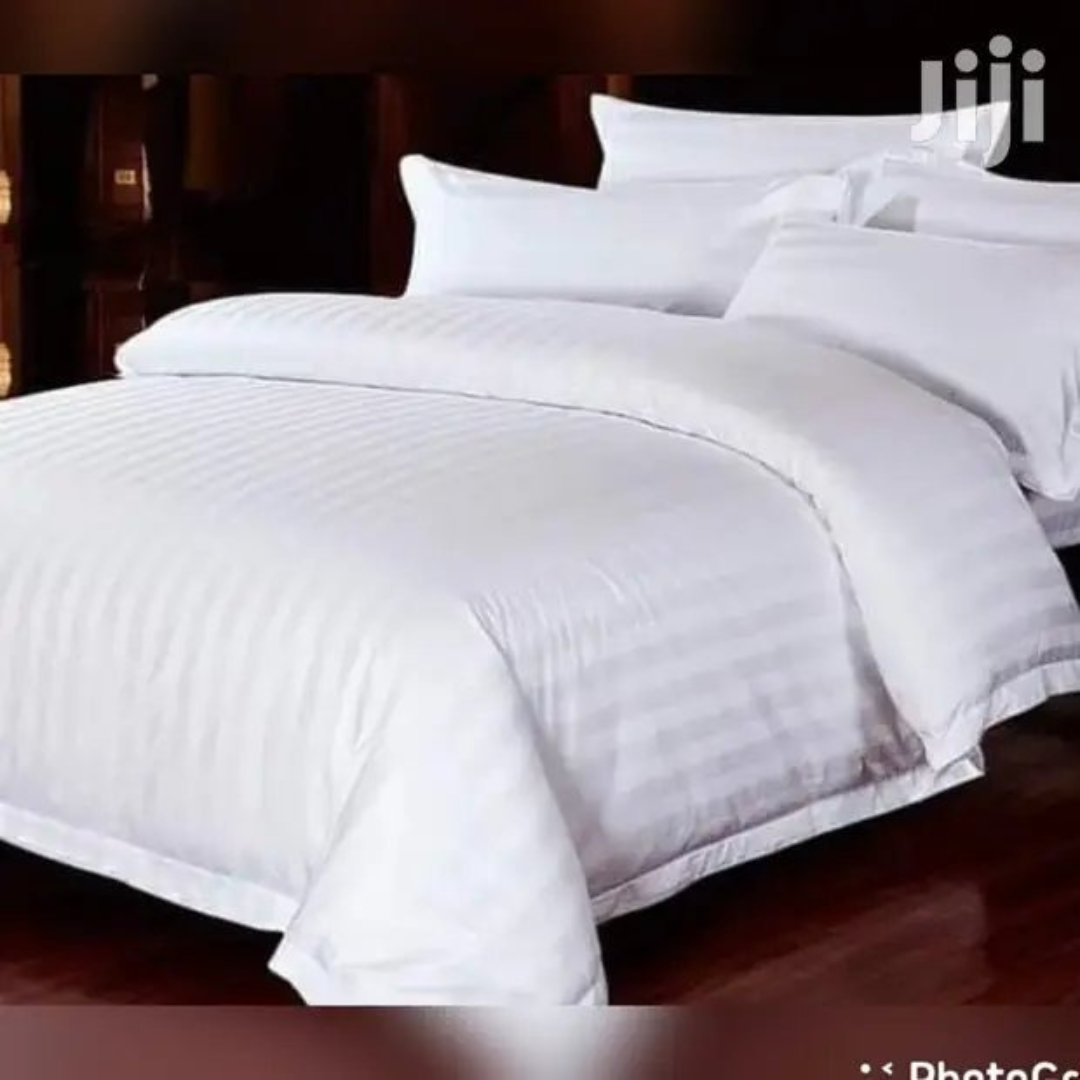 Cotton Satin Duvet Cover Set 04