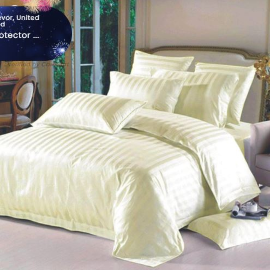 Cotton Satin Duvet Cover Set 05