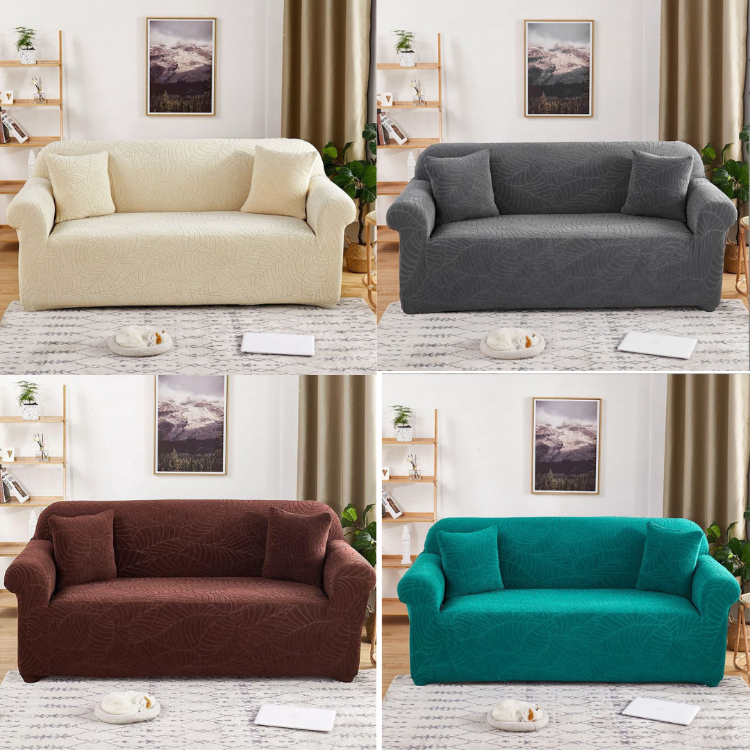 Damask Plain Sofa Covers02 (3:1:1)